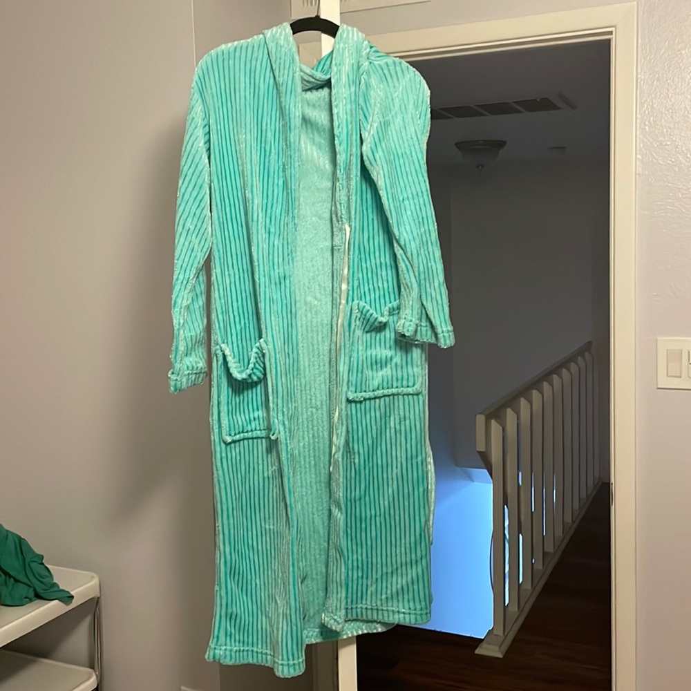 Mint Green Bathrobe